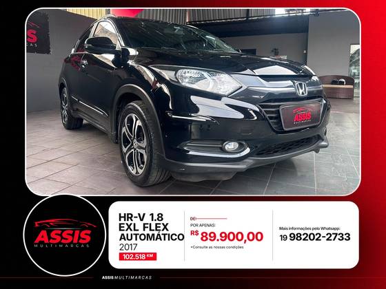 HONDA HR-V 1.8 16V FLEX EXL 4P AUTOMÁTICO